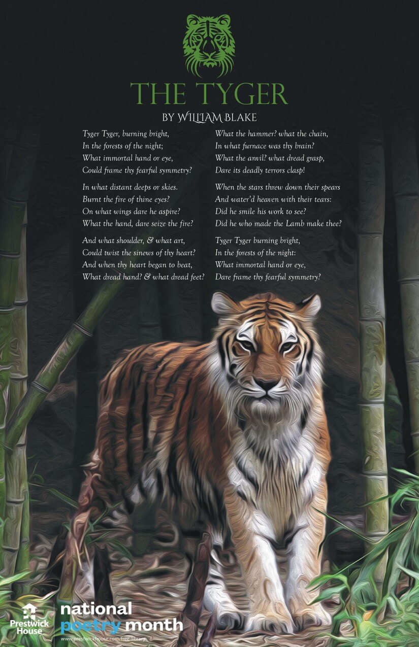  the tyger free poster prestwick house